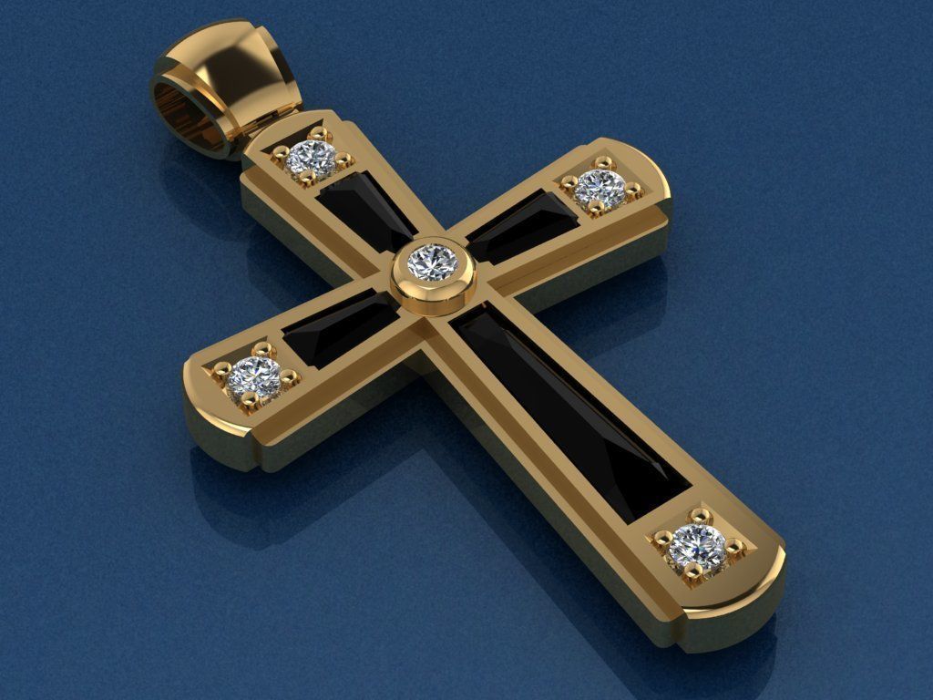 Cross  christian  3D print model_2