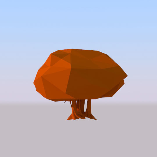 tree benghalensis Low Poly Free low-poly 3D model_5