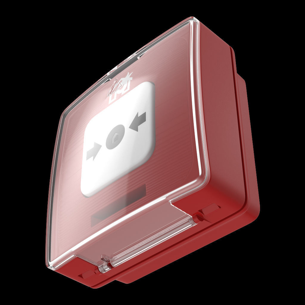 Fire alarm Set 3D model_14