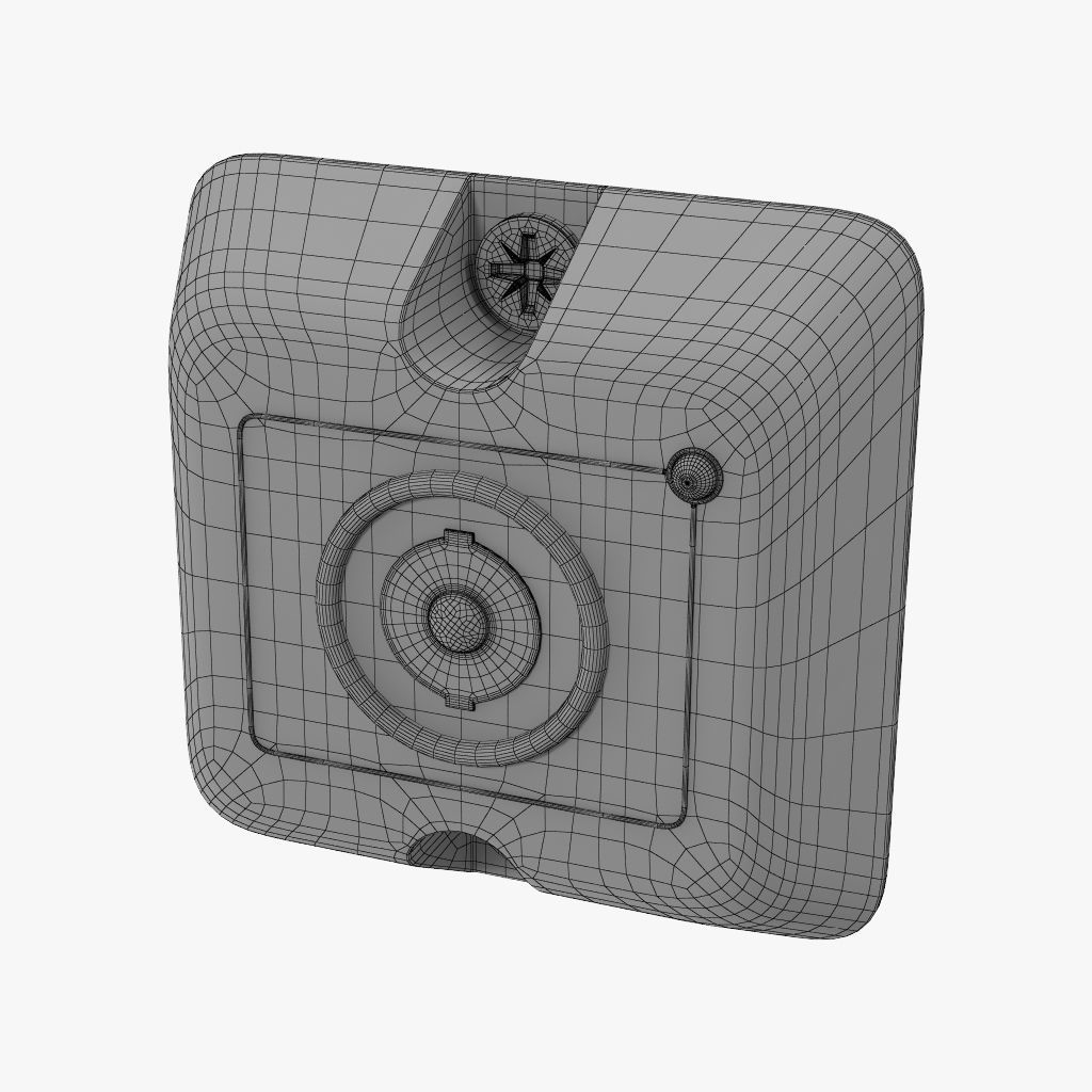 Fire alarm Set 3D model_103