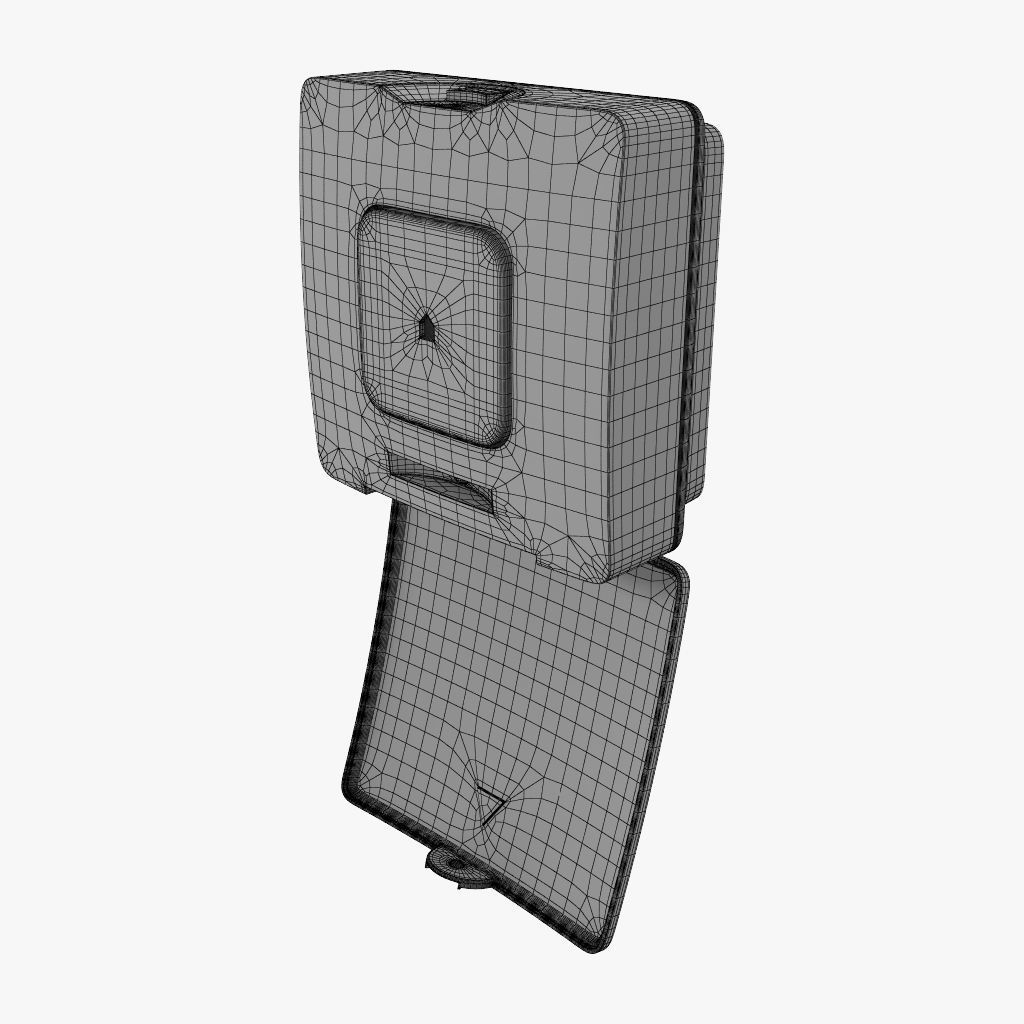 Fire alarm Set 3D model_73