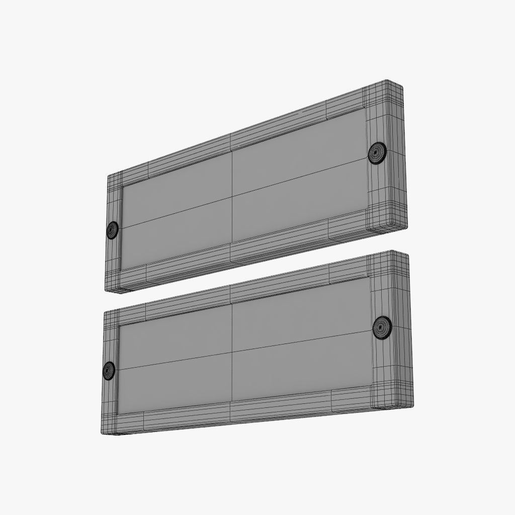 Fire alarm Set 3D model_123