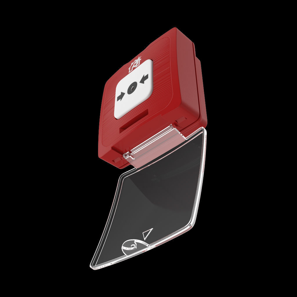 Fire alarm Set 3D model_19