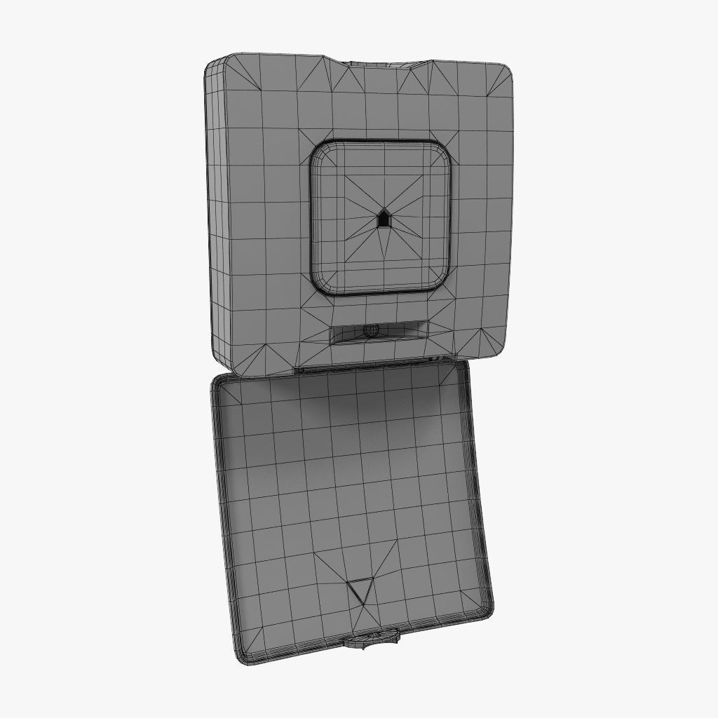 Fire alarm Set 3D model_70