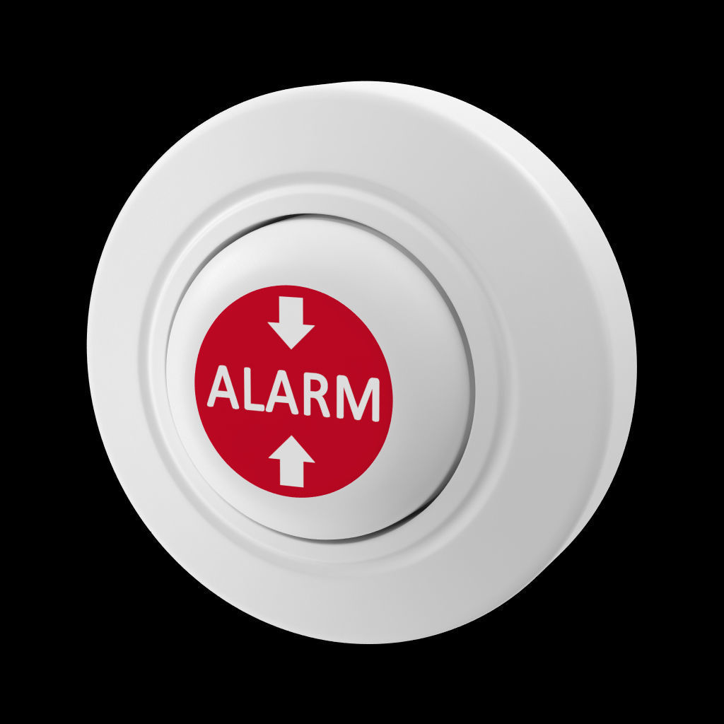 Fire alarm Set 3D model_35