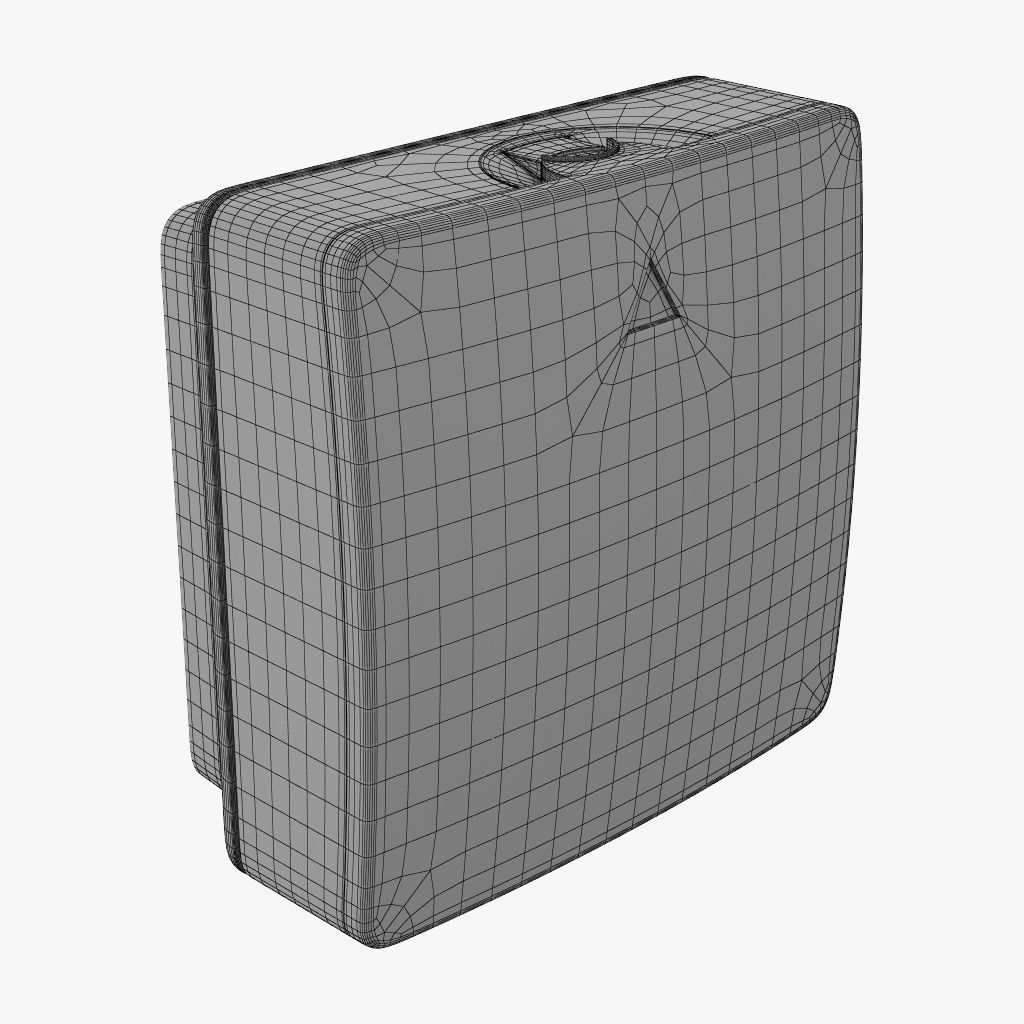 Fire alarm Set 3D model_64