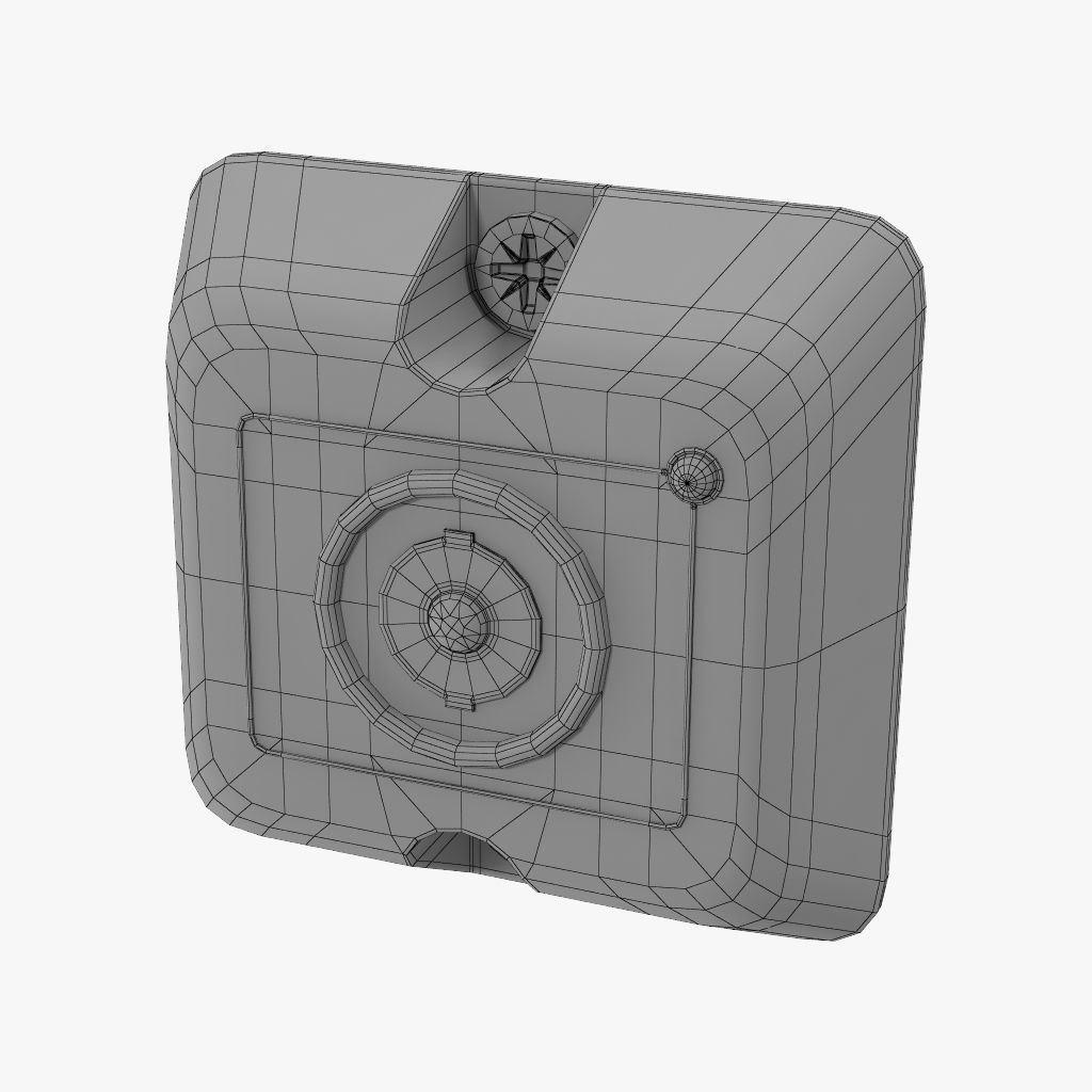Fire alarm Set 3D model_101