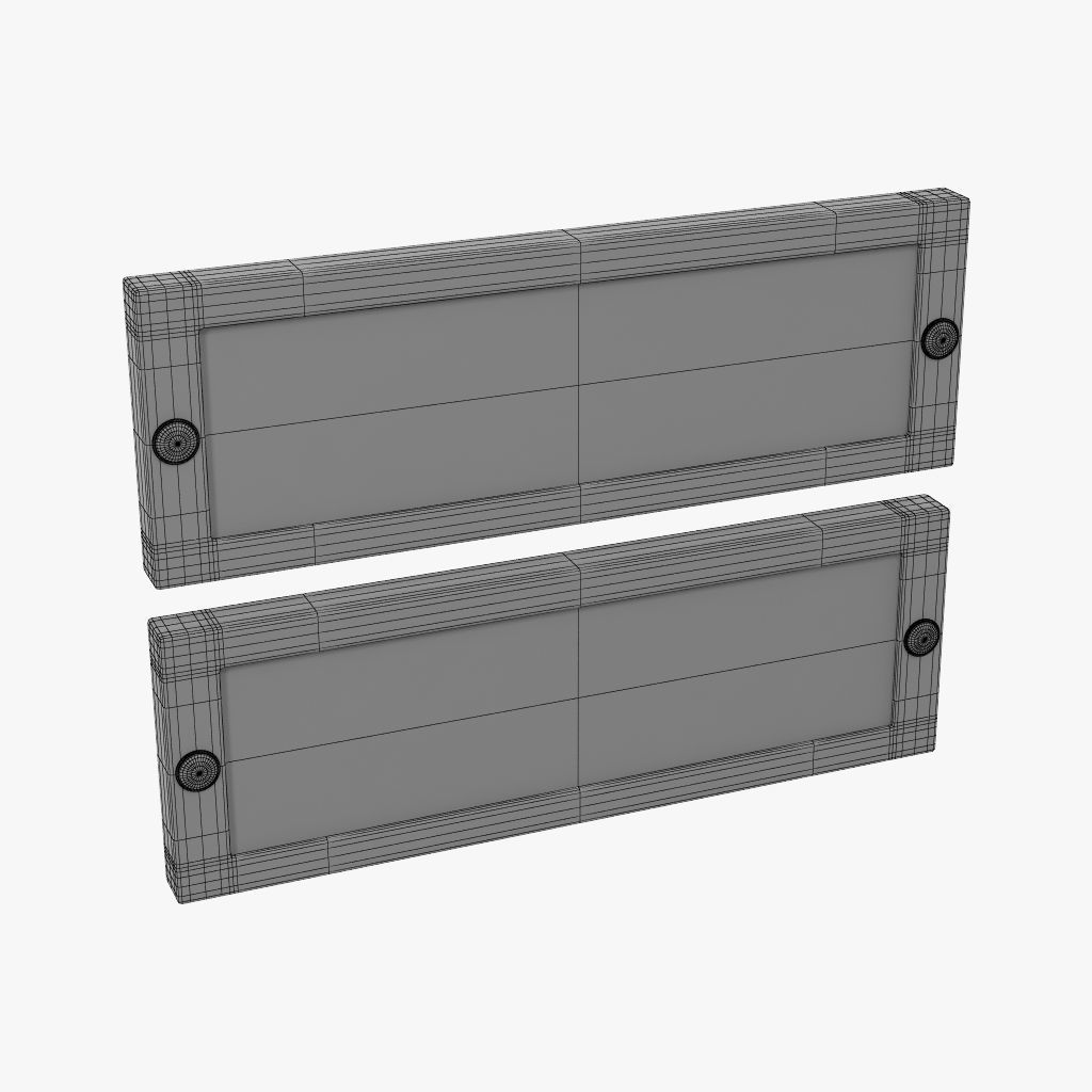 Fire alarm Set 3D model_121