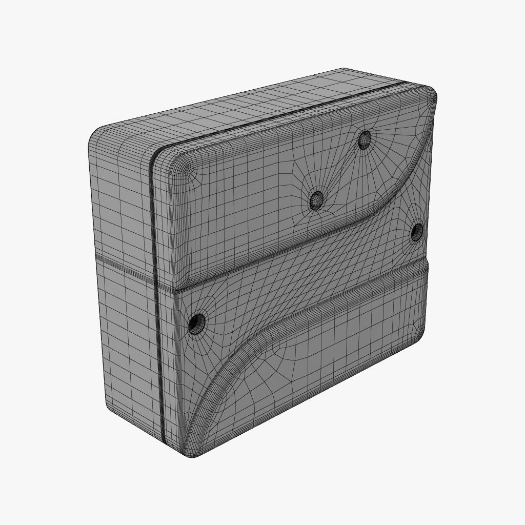 Fire alarm Set 3D model_116