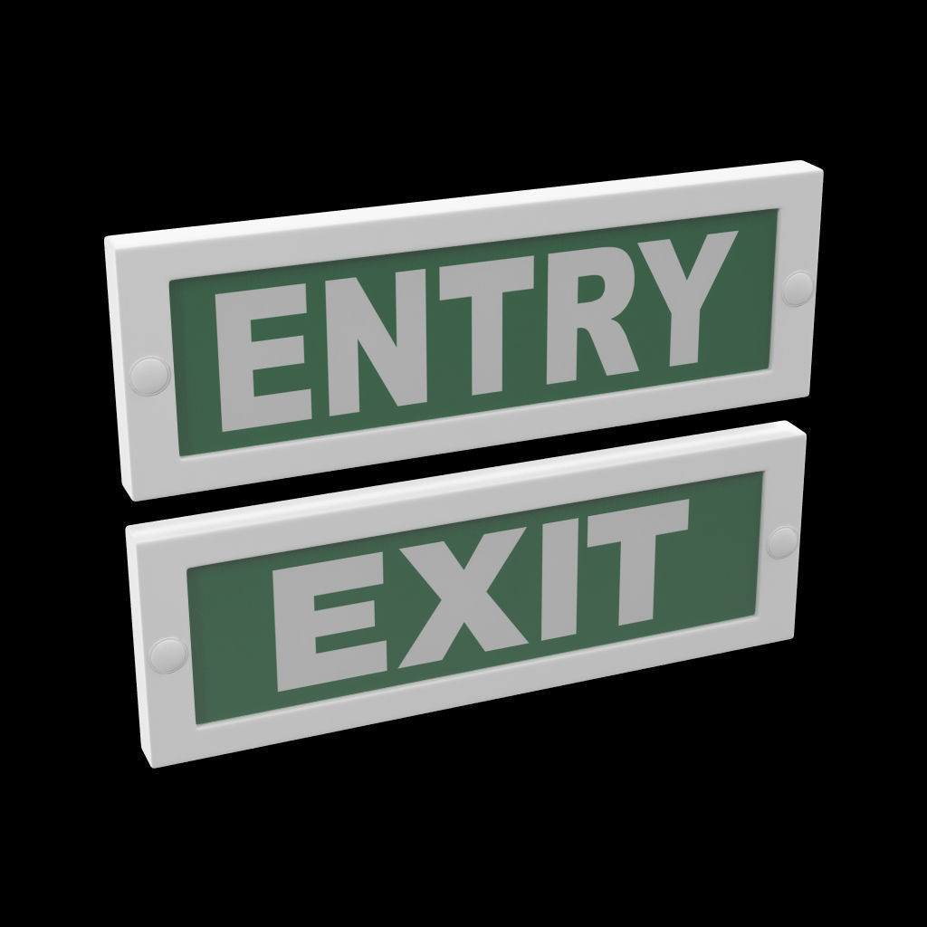 Fire alarm Set 3D model_41