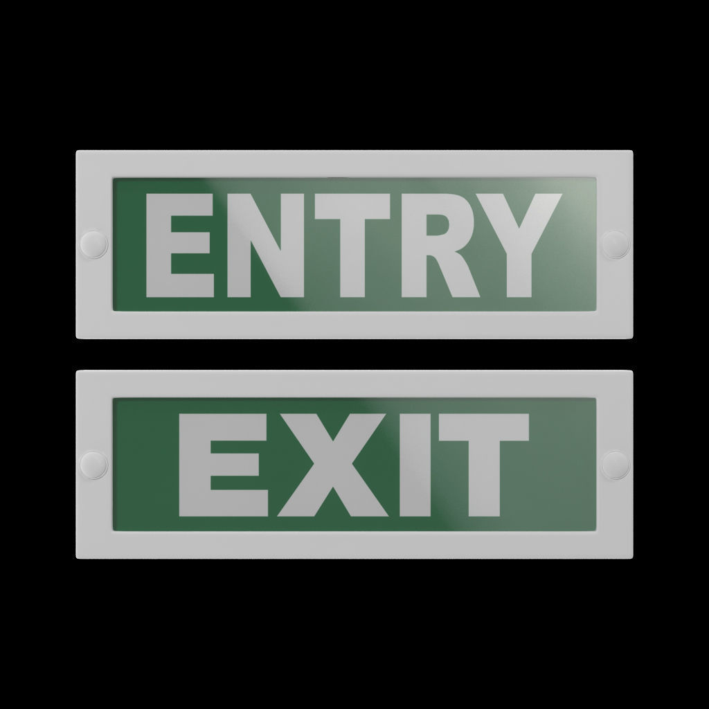 Fire alarm Set 3D model_42