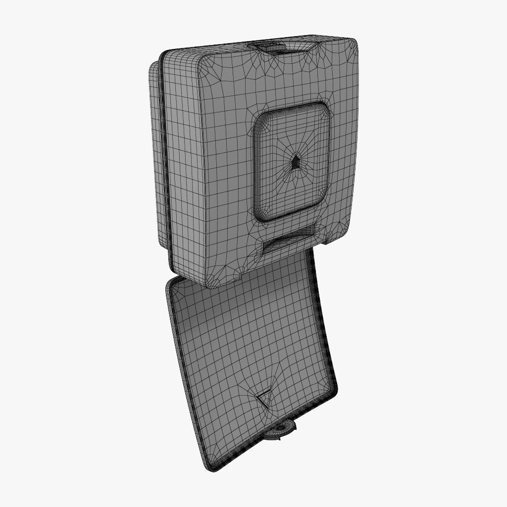 Fire alarm Set 3D model_74