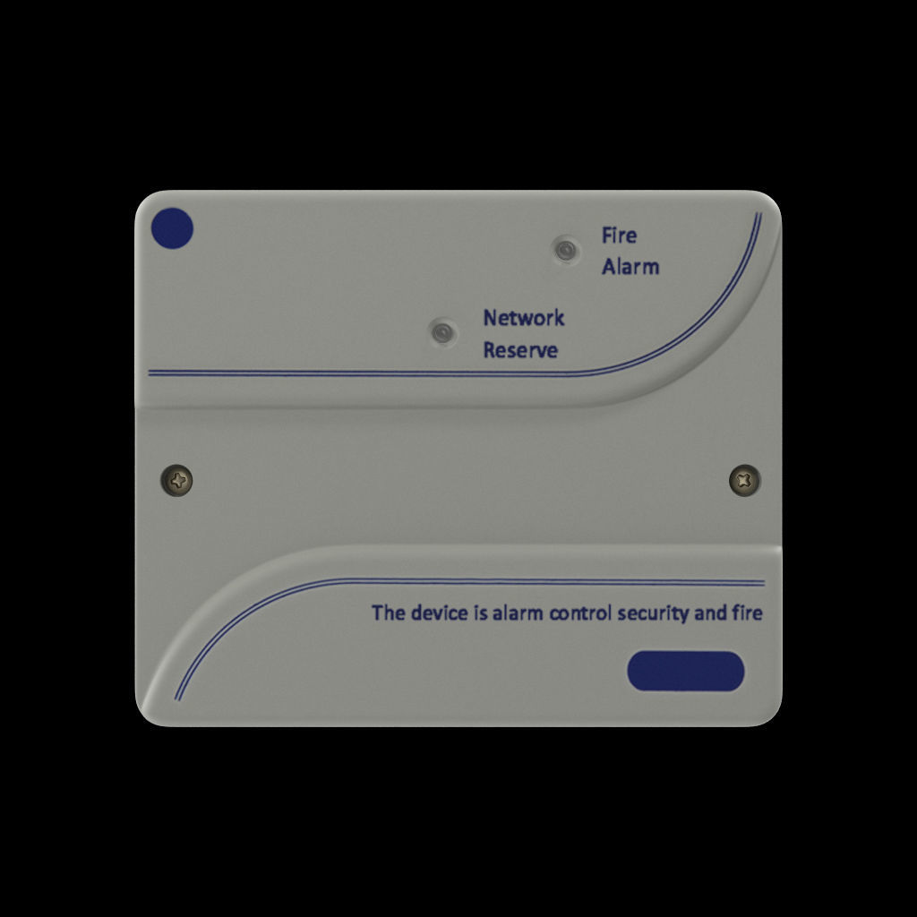 Fire alarm Set 3D model_40