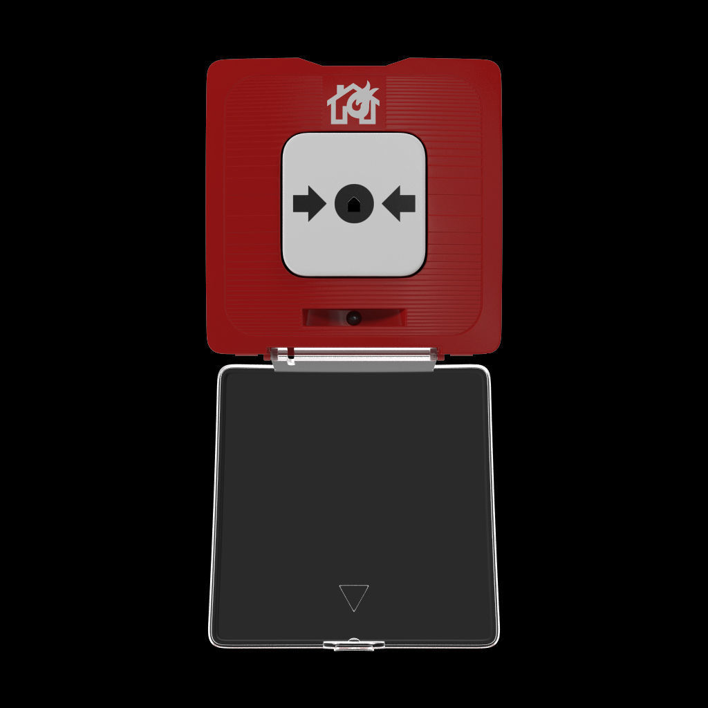 Fire alarm Set 3D model_20