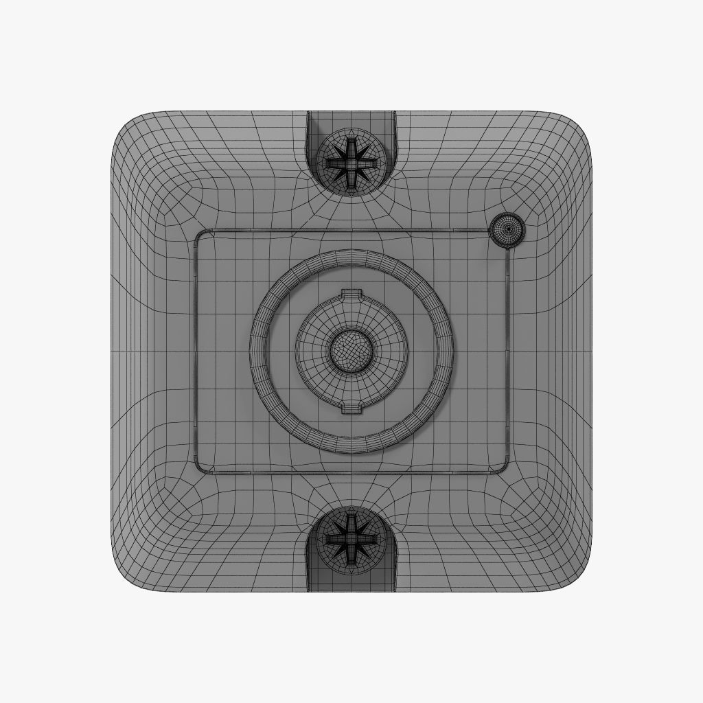 Fire alarm Set 3D model_105