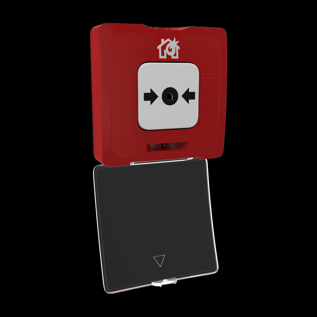 Fire alarm Set 3D model_18