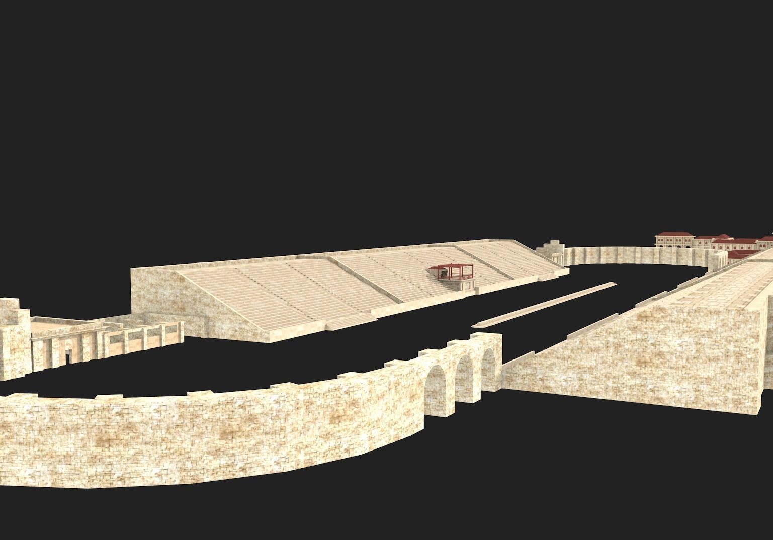 ancient buildings 3D model_10