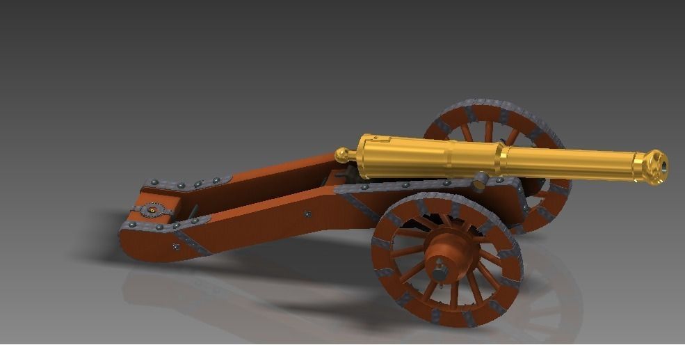 Canoon 24 pound 3D model_0