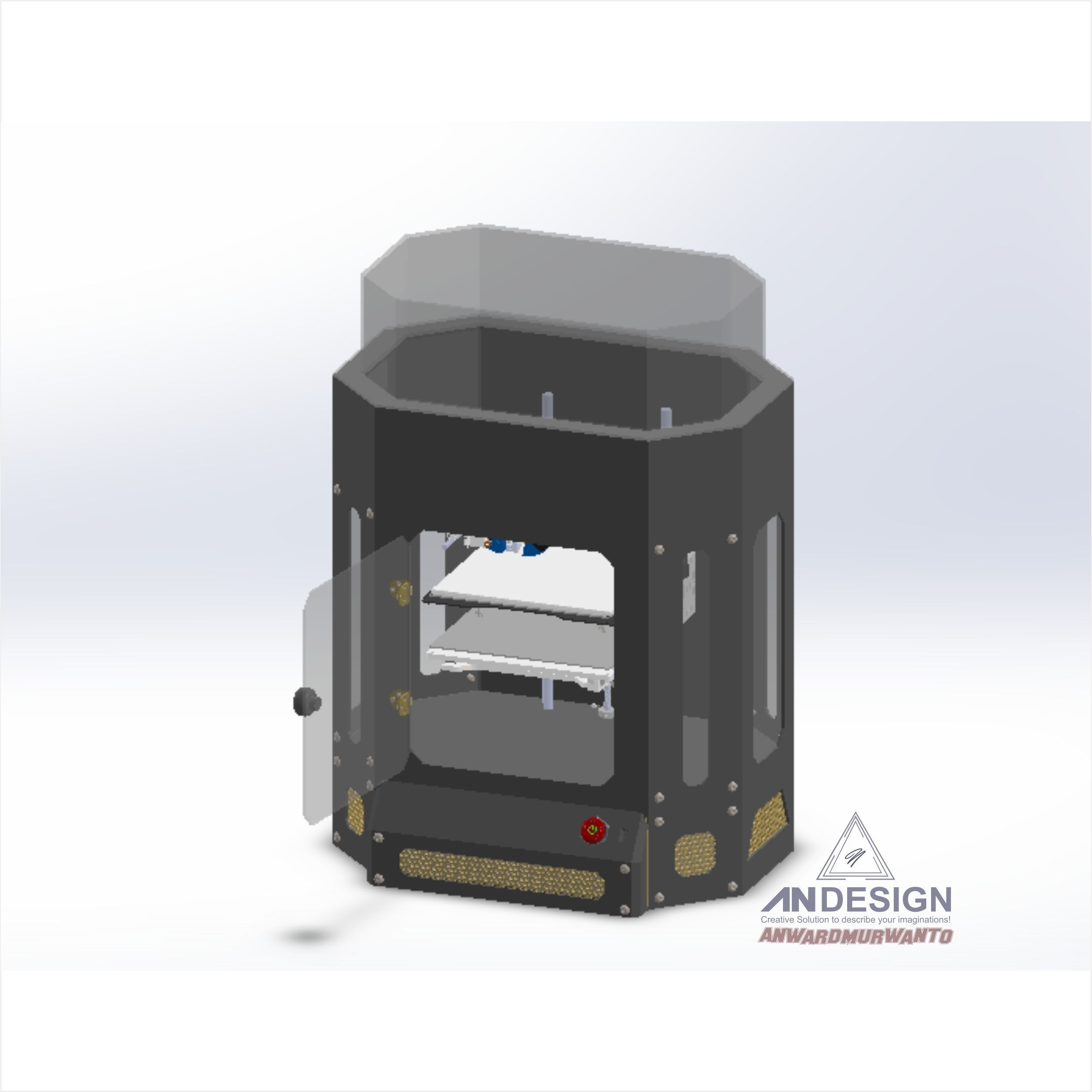 3D Printer Machine Design 3D print model_7