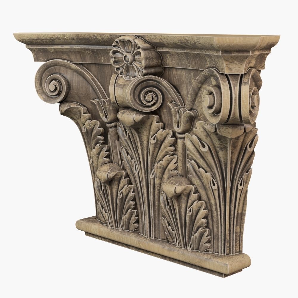 Classic capital models 3D model_7