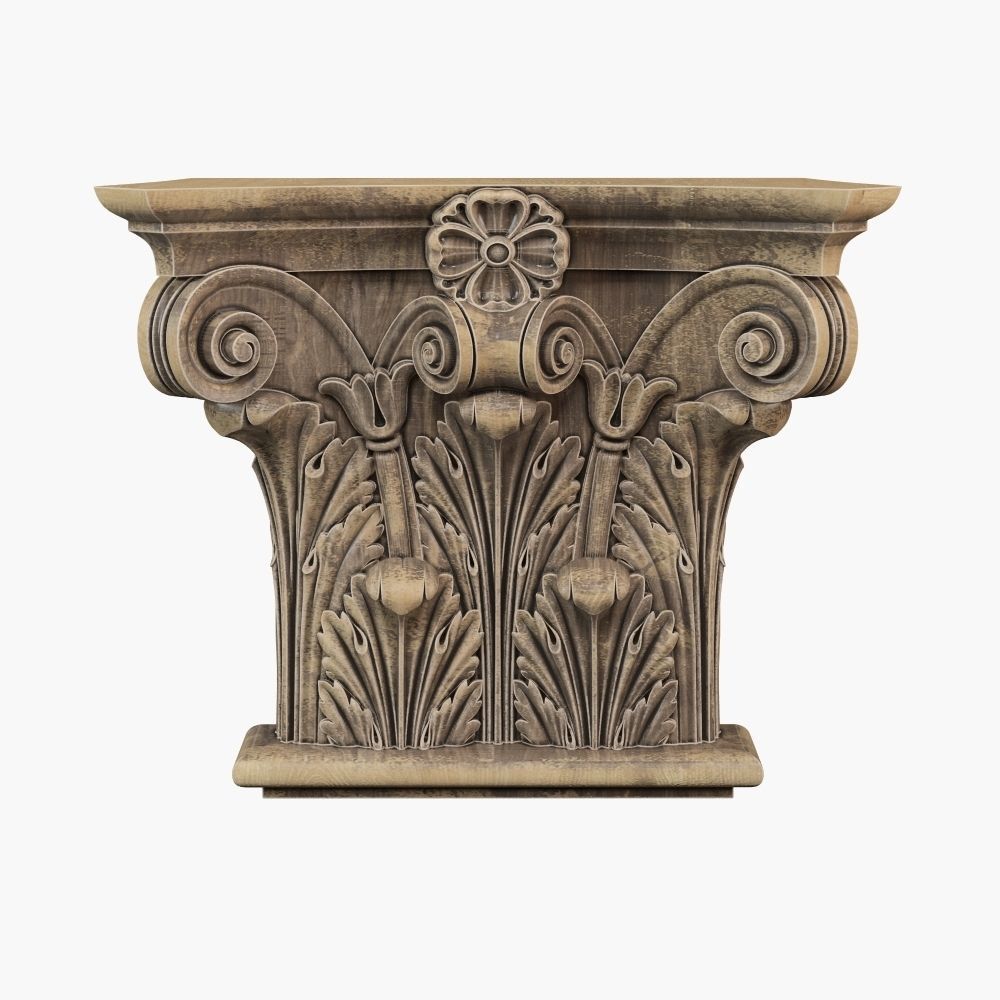 Classic capital models 3D model_4