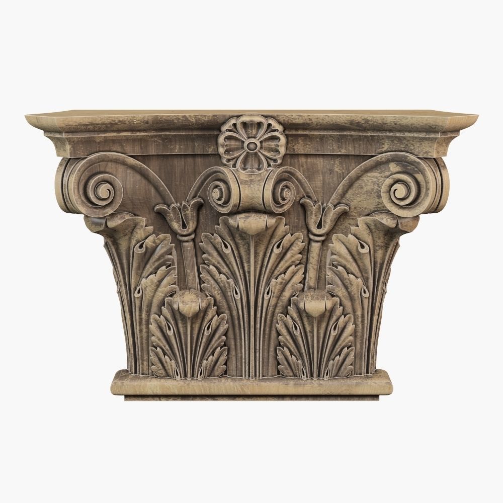 Classic capital models 3D model_6