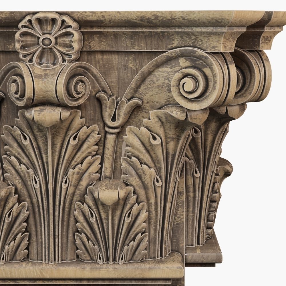 Classic capital models 3D model_3