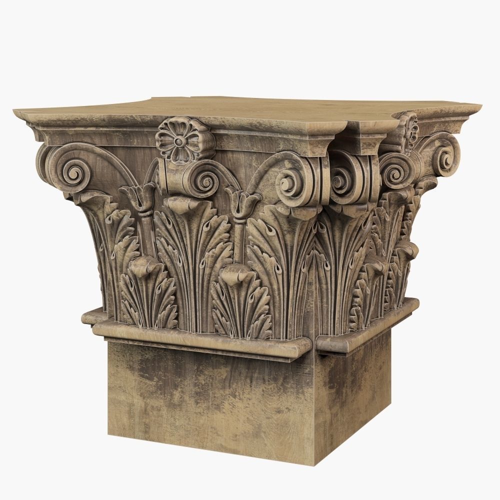 Classic capital models 3D model_1