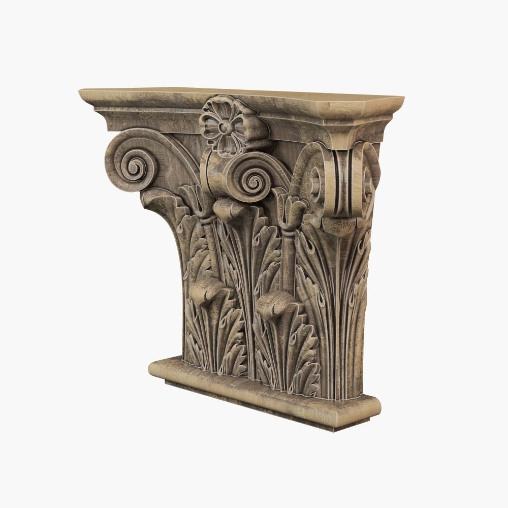 Classic capital models 3D model_5