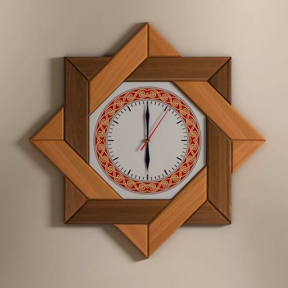 Wall Clock Free 3D model