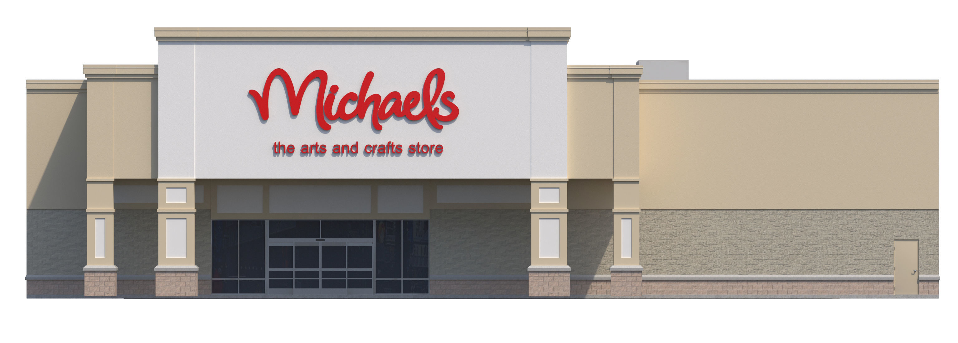 Retail-051 Michaels 3D model_7