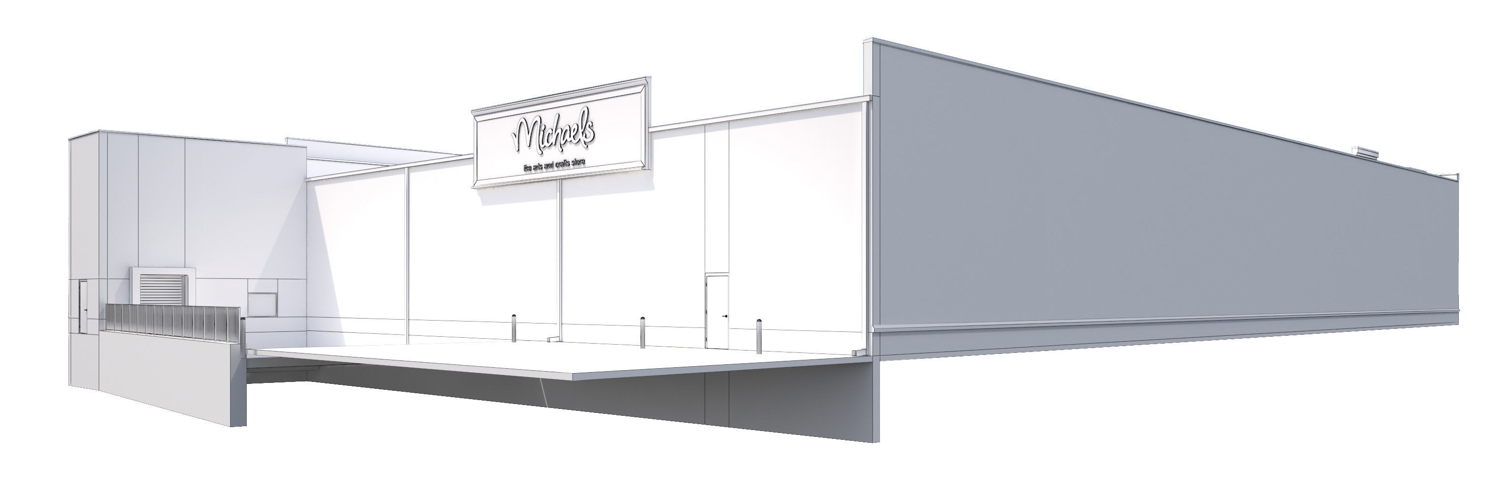 Retail-051 Michaels 3D model_13