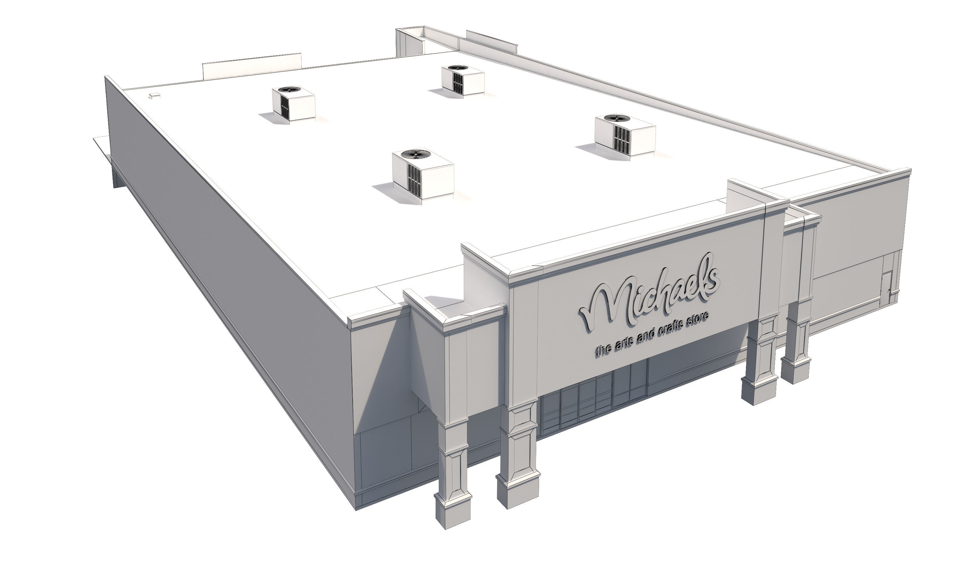 Retail-051 Michaels 3D model_14