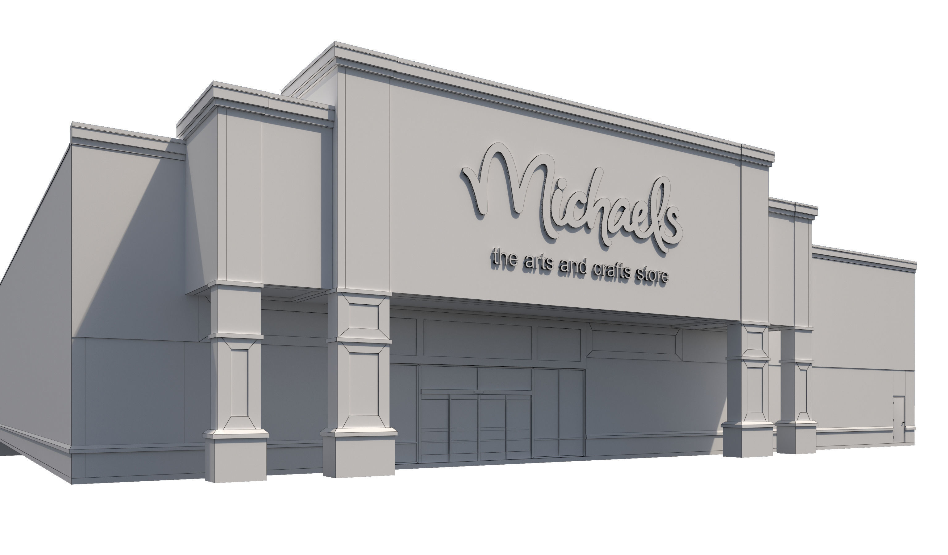 Retail-051 Michaels 3D model_12