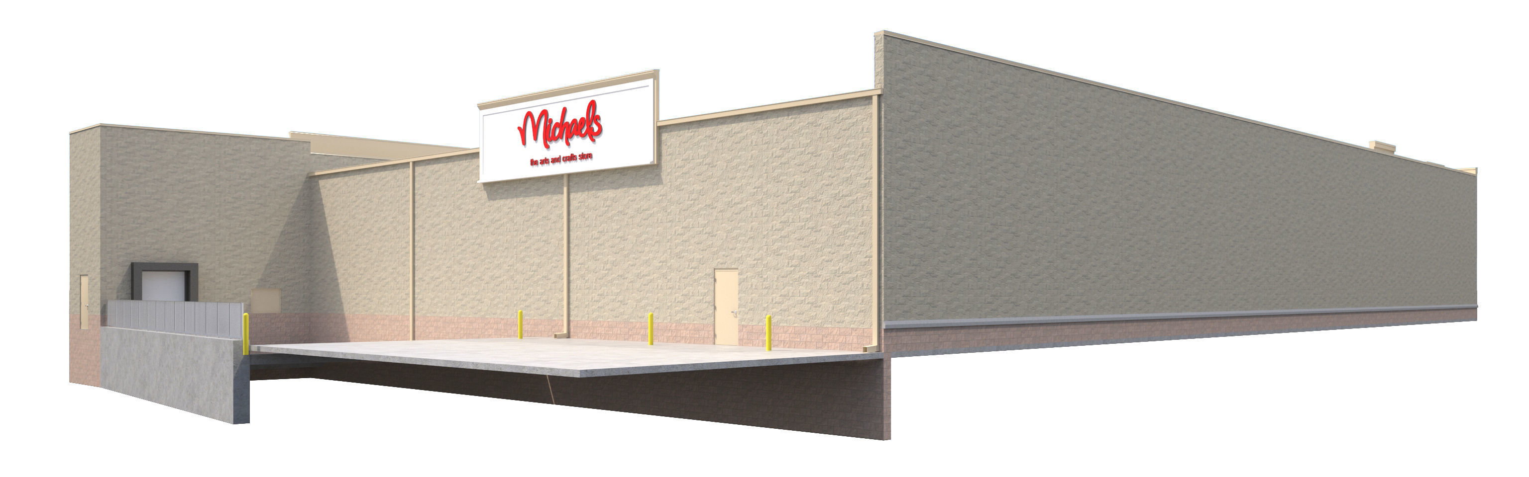 Retail-051 Michaels 3D model_4