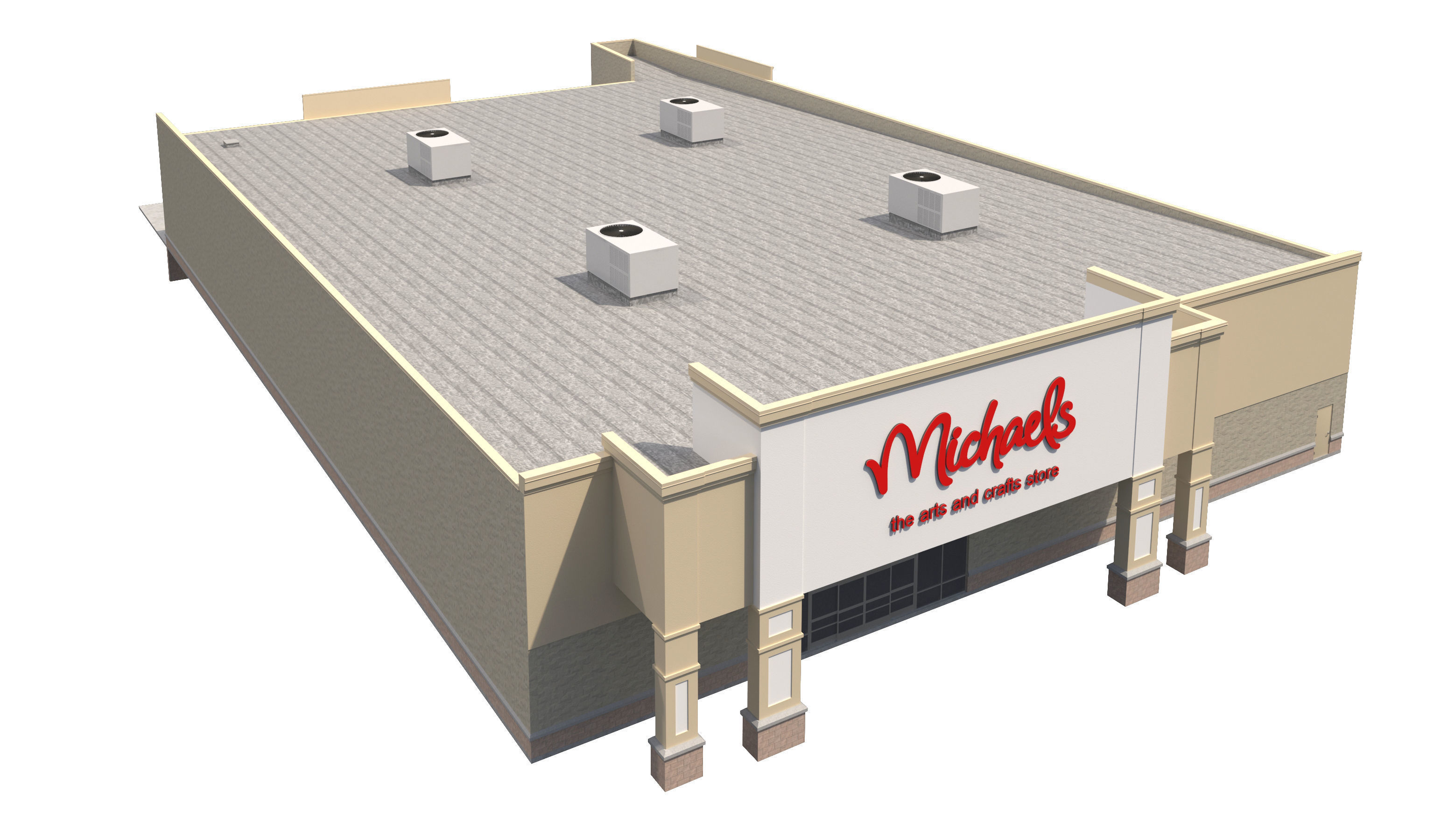 Retail-051 Michaels 3D model_5