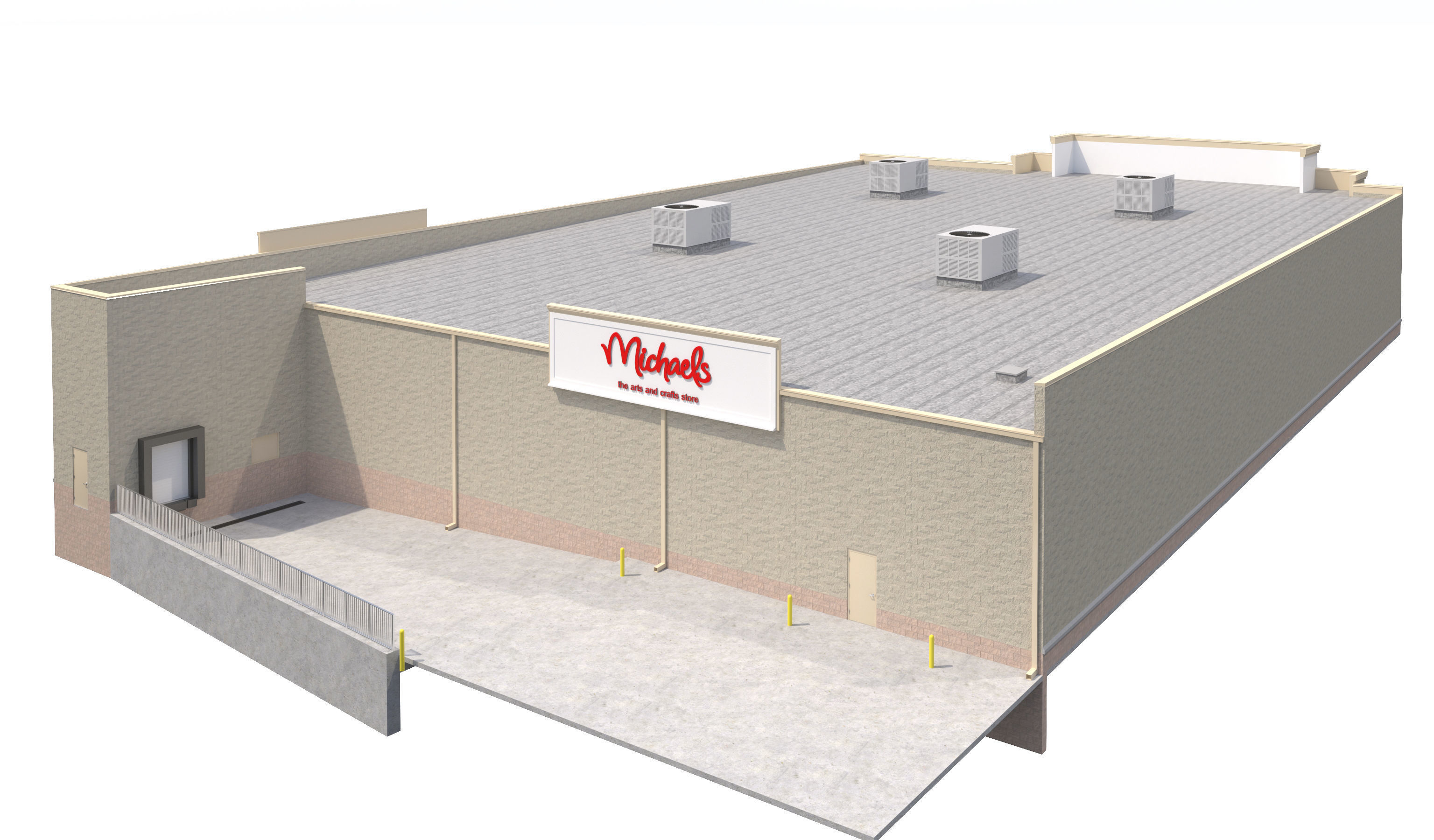 Retail-051 Michaels 3D model_6