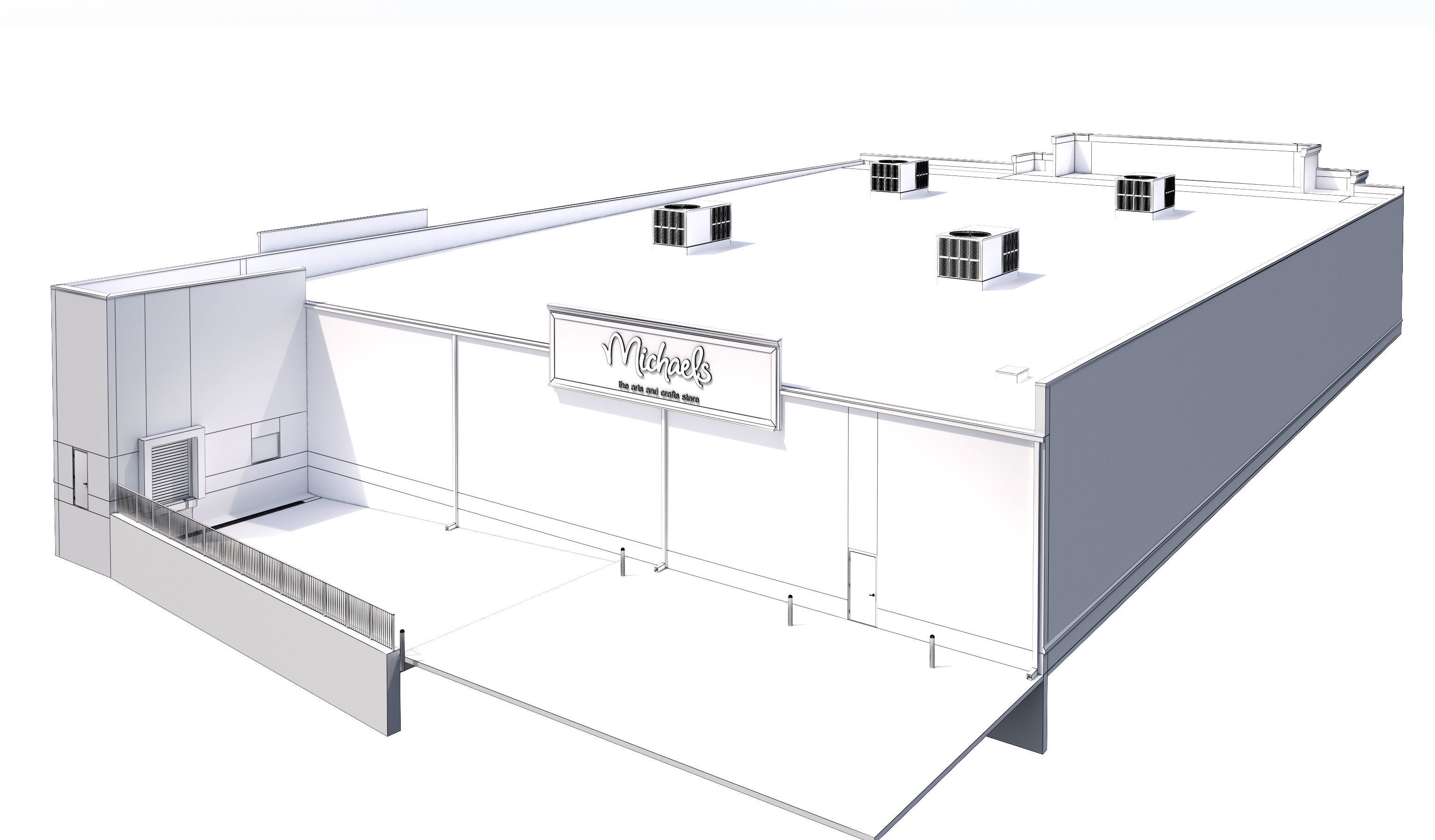 Retail-051 Michaels 3D model_15