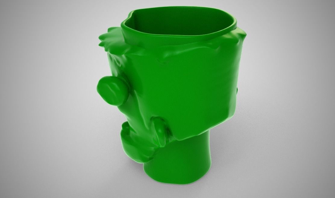 Frankenstein Bucket 3D print model_5