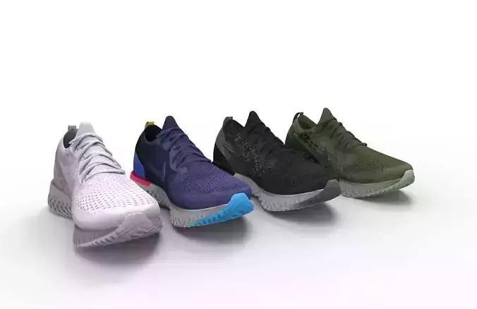 Nike React 3D model