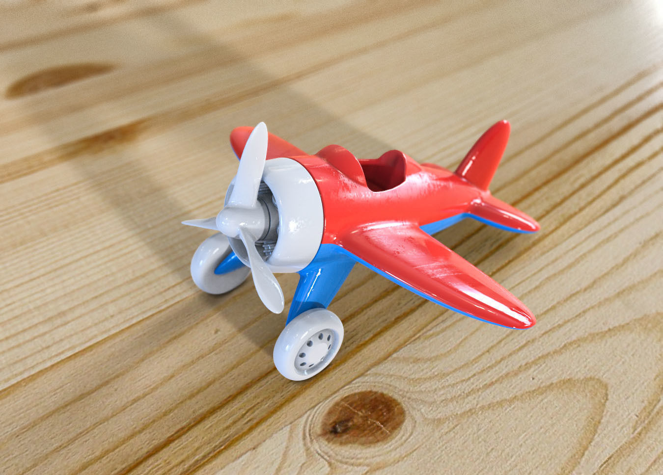 Toy Air Plane 3D print model_2