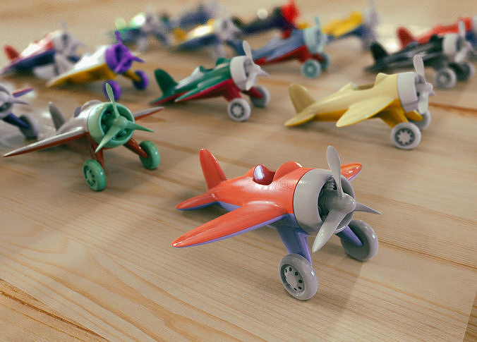 Toy Air Plane 3D print model