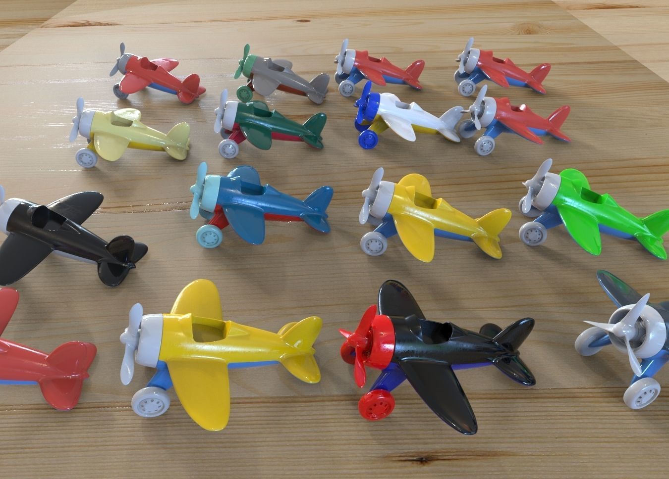 Toy Air Plane 3D print model_5