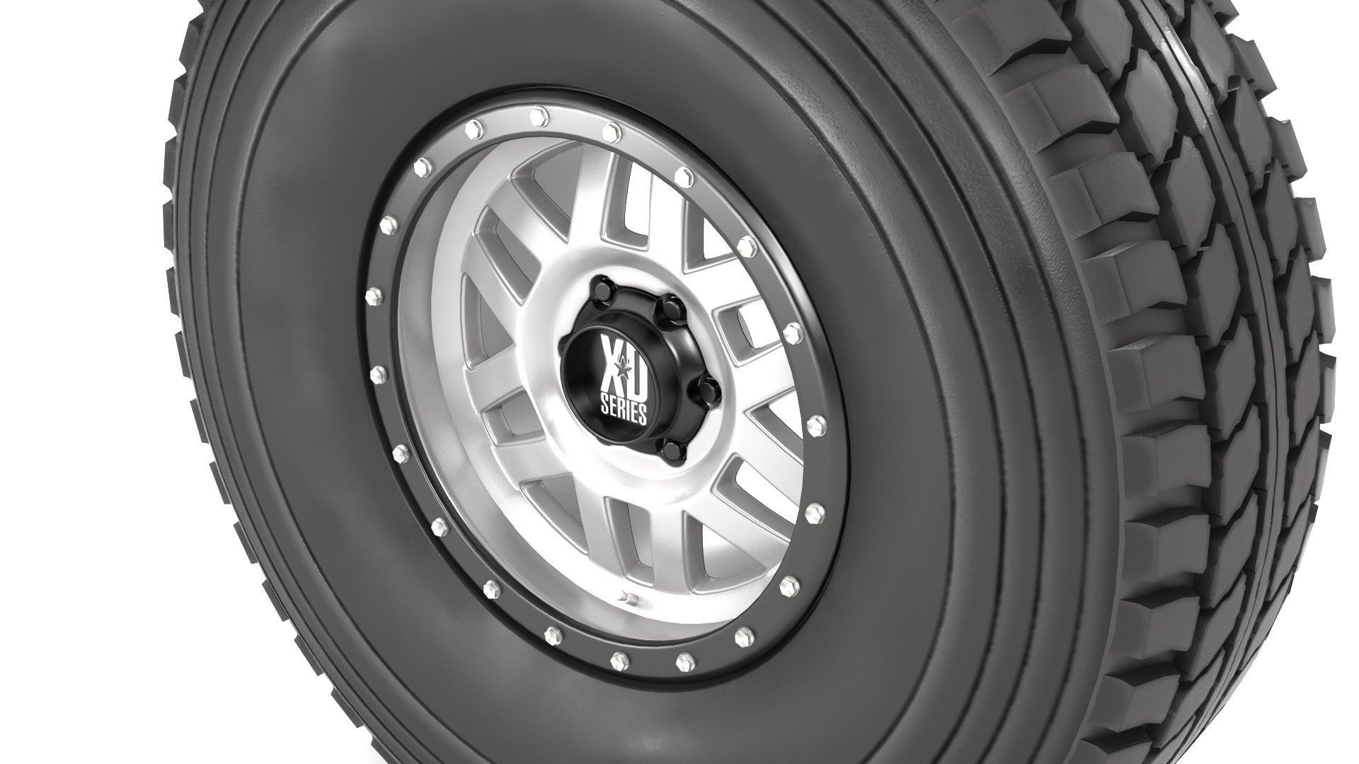OFF ROAD WHEEL AND TIRE 9 3D model_1