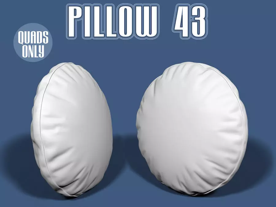 Pillow 43 3D model_0