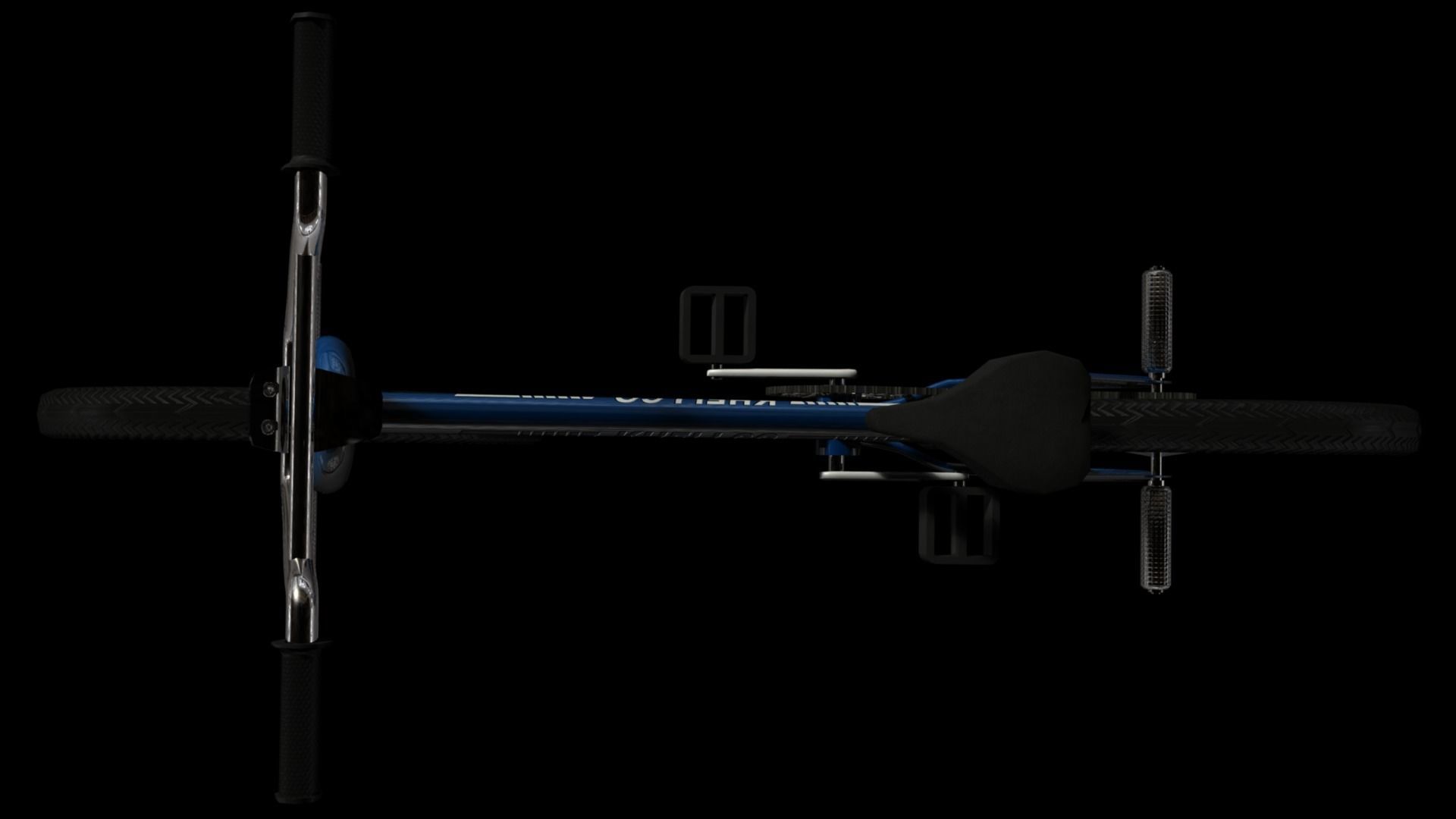 Pro BMX Bicycle - Low Poly - Rigged Low-poly 3D model_10