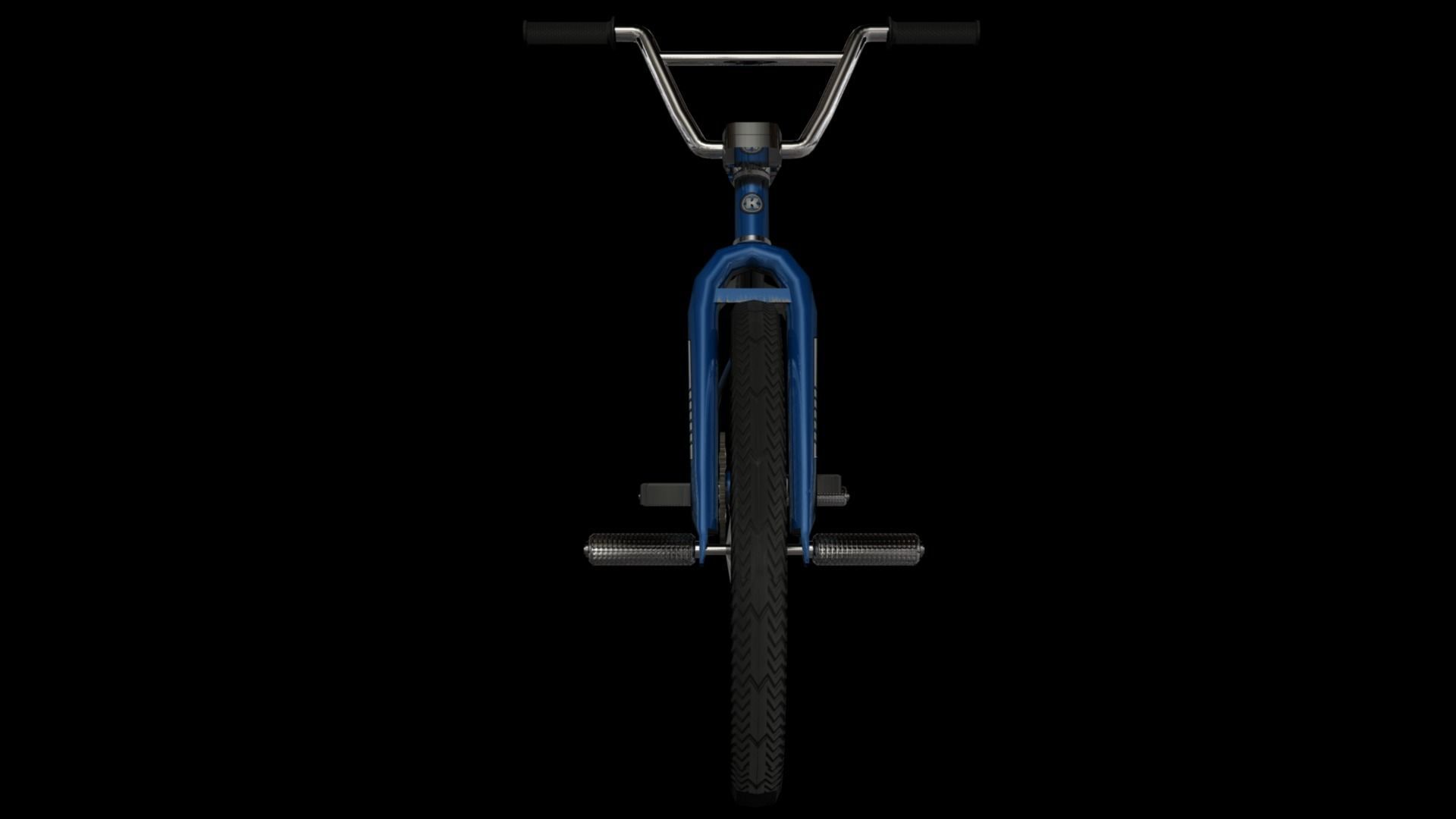 Pro BMX Bicycle - Low Poly - Rigged Low-poly 3D model_16