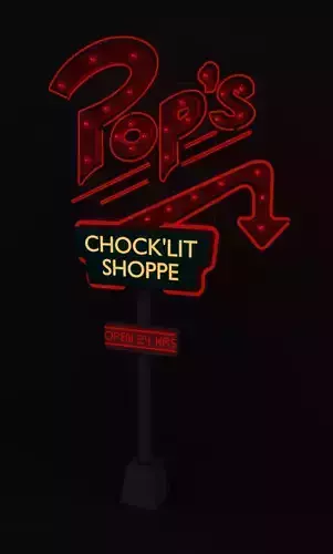 Riverdale Pops Chock lit Shoppe