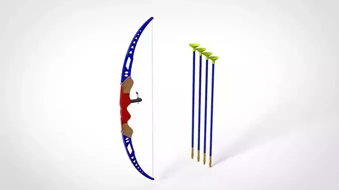 Toy Bow And Arrow Dart Playset