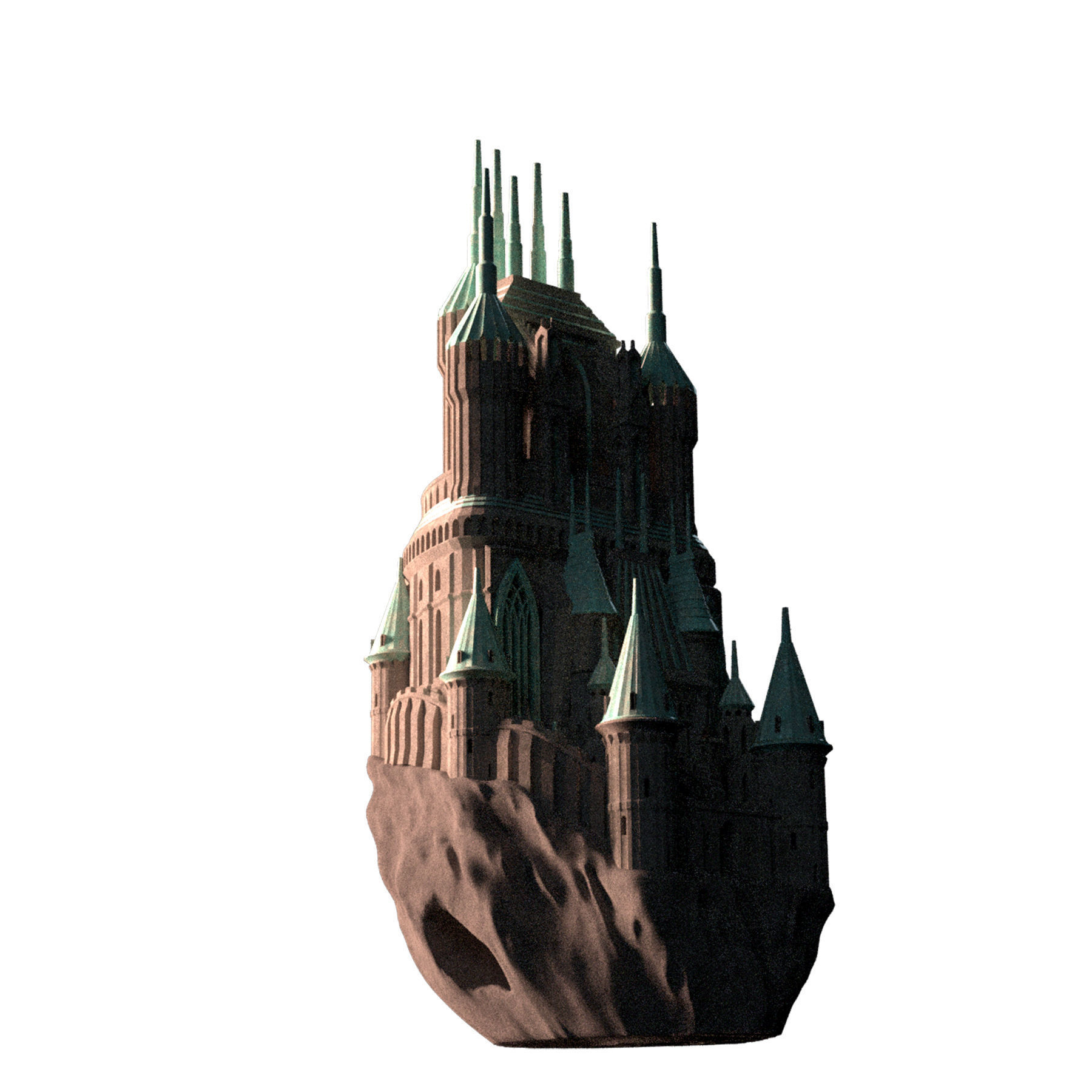 COASTAL FORTRESS 3D print model_20